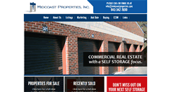 Desktop Screenshot of midcoastproperties.com